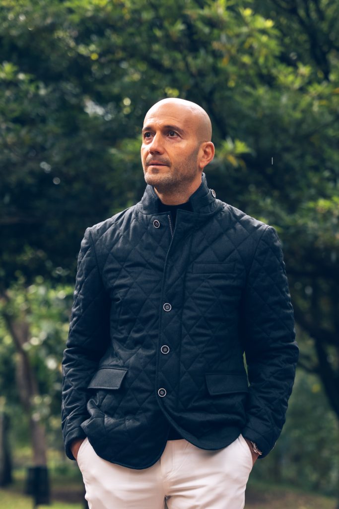 QUILTED ZIPPER JACKET