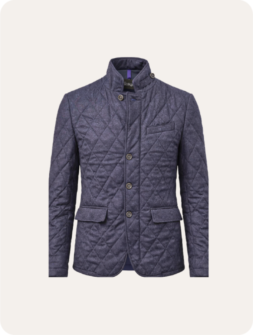 QUILTED ZIPPER JACKET